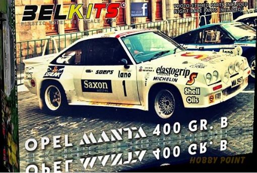 Immagine di 1/24 OPEL MANTA 400 GR.B 24 ORE VAN YPRES 1984