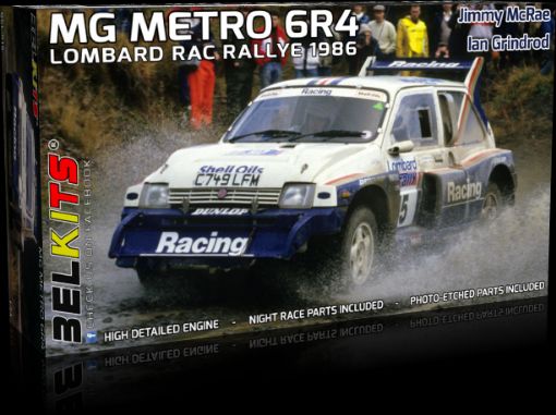 Immagine di 1/24 MG METRO 6R4 LOMBARD RAC RALLY 1986