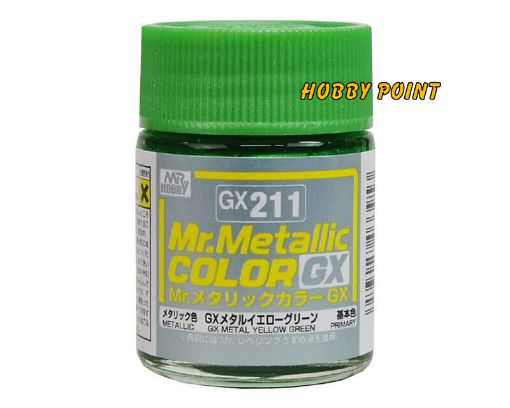 Immagine di GX211 METAL YELLOW GREEN (18ml)