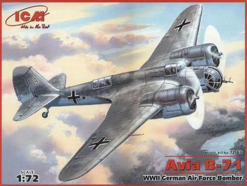 Immagine di 1/72 AVIA B-71 WWII GERMAN AIR FORCE BOMBER