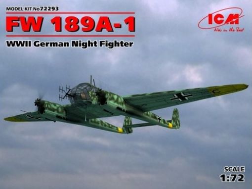 Immagine di 1/72 FW 189A-1 WWII GERMAN NIGHT FIGHTER