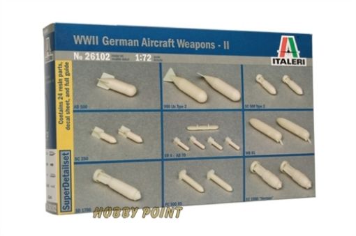 Immagine di 1/72 WWII GERMAN AIRCRAFT WAPONS II