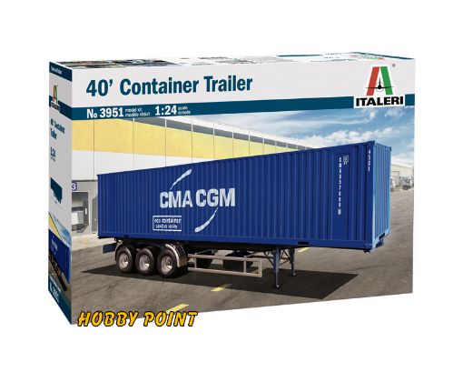 Immagine di 1/24 40 FEET CONTAINER TRAILER