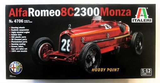 Immagine di 1/12 ALFA ROMEO 8C MONZA TAZIO NUVOLARI