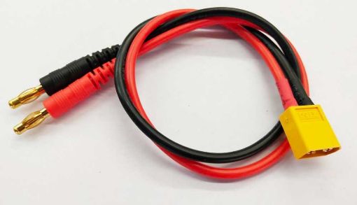 Immagine di CAVO CARICA XT60 30 cm 14 AWG MASCHIO