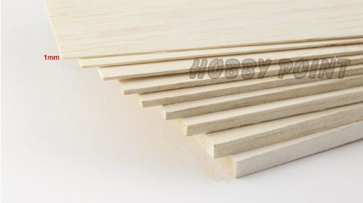 Immagine di BALSA 1 MM  x 1000