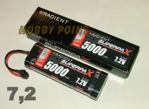 Immagine di SUPERPAX BATT. SC 7,2V 5000MAH