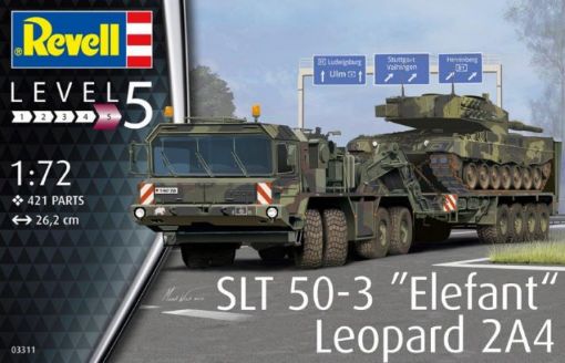 Immagine di 1/72 SKT 50-3 "ELEFANT" + LEOPARD 2A4