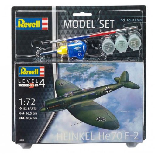 Immagine di 1/72 MODEL SET HEINKEL HE70 F-2