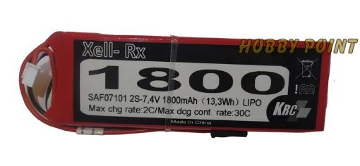 Immagine di RX LI-PO 1800 MAH 7,4V 30C