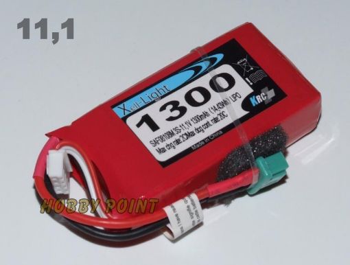 Immagine di LIPO XELL-SPORT 11,1V 1200MAH 3S 25C MPX