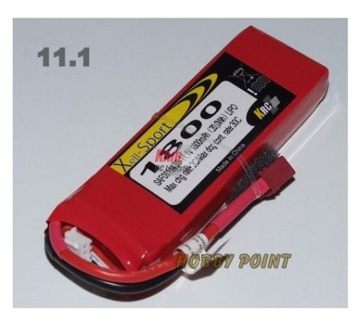 Immagine di LIPO XELL-SPORT 11,1V 1800 3S 30C