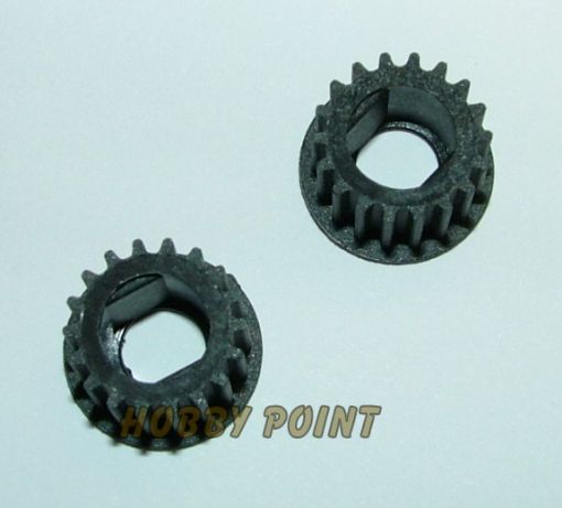 Immagine di PULEGGIA PLASTICA Z18 (10,5mm) con innesto (2)