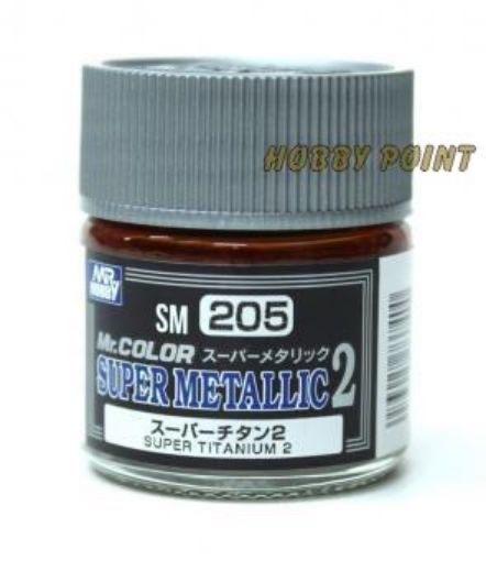 Immagine di SM205 SUPER METALLIC COLORS II SUPER TITANIUM 10 ml