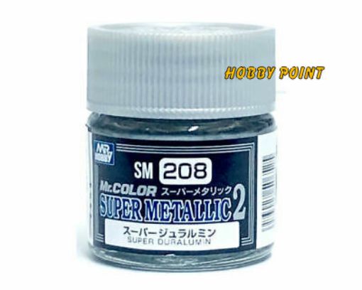 Immagine di SM208 SUPER METALLIC COLORS II SUPER DURALLUMIN  10 ml