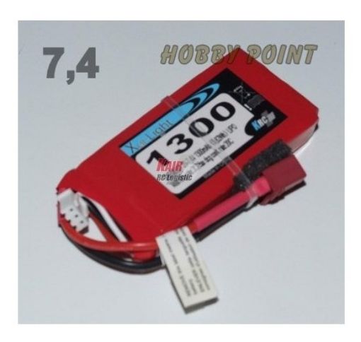 Immagine di LIPO XELL-SPORT 7,4V 1250MAH 2S 25C