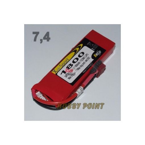 Immagine di LIPO XELL-SPORT 7.4V 1800MAH 2S 30C