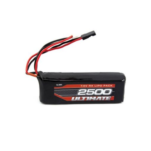 Immagine di BATTERIA 7,4V 2,5AH LIPO PIATTA RX