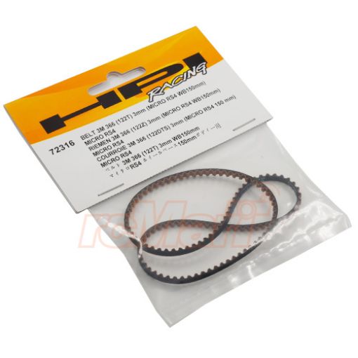 Immagine di 72316 BELT 3M 366 (122T) (MICRO RS4) WB150mm