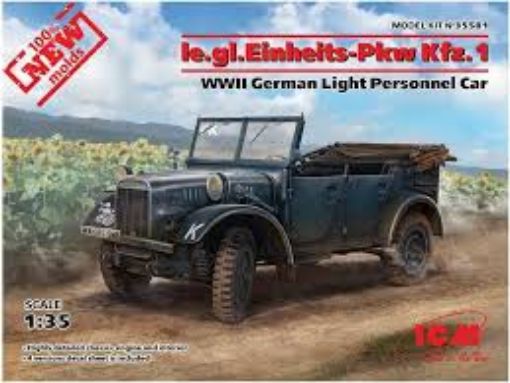 Immagine di 1/35 WWII GERMAN LIGHT PERSONNEL CAR