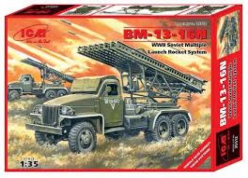 Immagine di 1/35 BM-13-16N WWII SOVIET MULTIPLE LAUNCH ROCKET