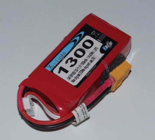 Immagine di LIPO XELL-LIGHT 11,1 1300MAH 3S 20C XT60