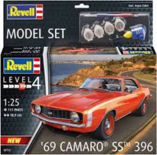 Immagine di 1/25 MODEL SET 1969 CAMARO SS 396