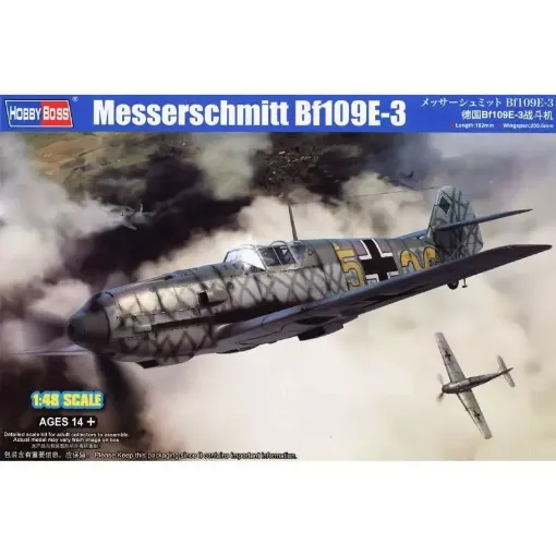 Immagine di 1/48 MESSERSCHMITT BF109E-3