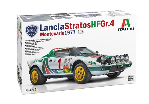 Immagine di 1/12 LANCIA STRATOS HF GR-4 MONTECARLO 1977