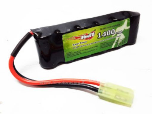 Immagine di BATTERIA 1/16 7,2V 1400MAH ATTACCO MICRO TAMIYA